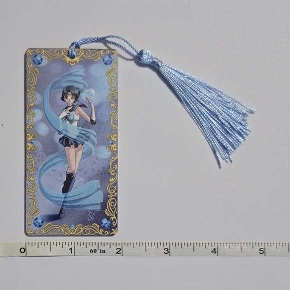 🫧 Sailor Mercury Plastic Bookmark - Picture 6 of 7